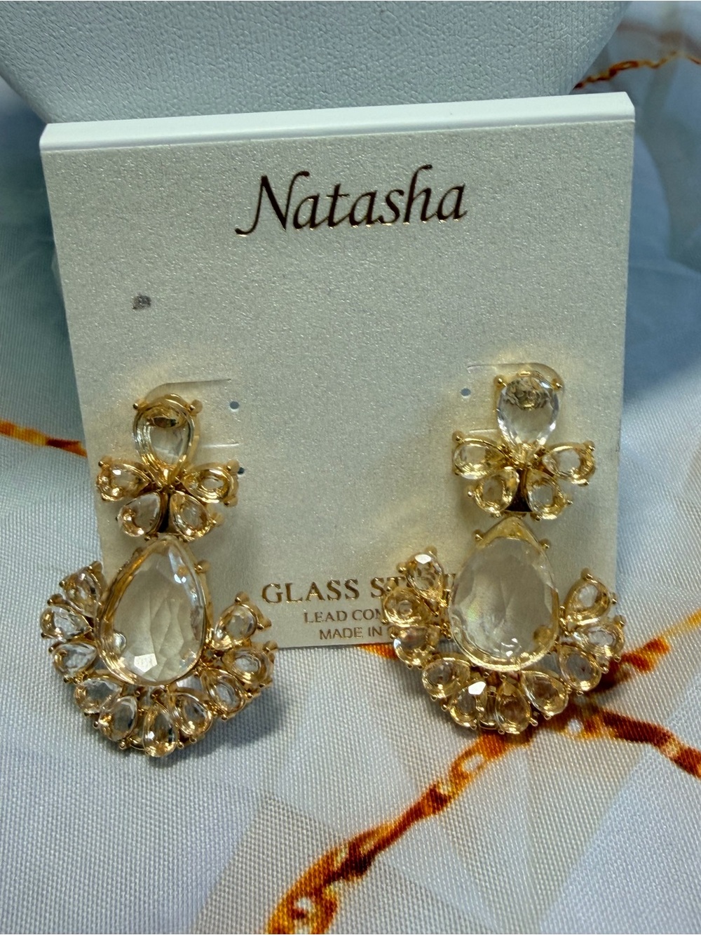 Natasha Earrings NWT!